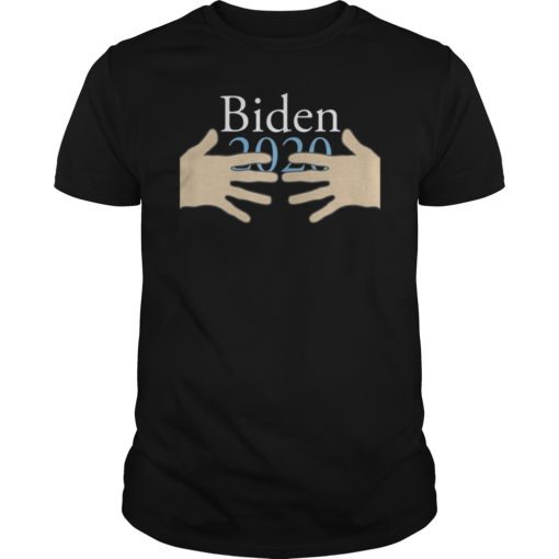 Womens Joe Biden 2020 Election Hands On T-Shirt