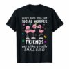 Womens We're More Than Just Teacher Friends Flamingo Perfect Shirt