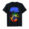World Peace Tree Earth Day Love Hippie Environment Tee