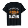 funny farming tshirt tractor lovers T-Shirt for men and kids
