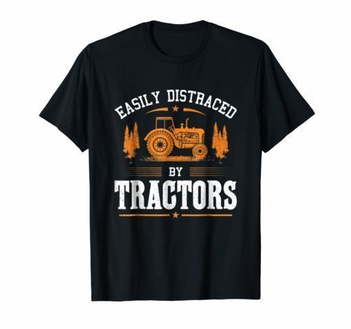 funny farming tshirt tractor lovers T-Shirt for men and kids