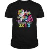 6 Years Old 6th Birthday Unicorn Dabbing Tee Shirt