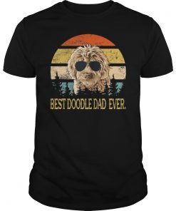 Cool Best Doodle Dad Ever T-Shirt