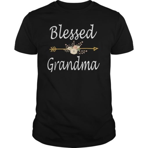 Blessed Grandma Shirt Mothers Day Gifts Cute