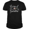 Blessed Grandma TShirt with floral heart Mother's Day GiftBlessed Grandma TShirt with floral heart Mother's Day Gift