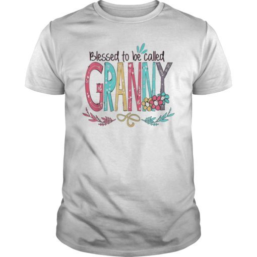 Blessed To Be Called Granny Grandma T-Shirt
