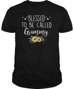 Blessed to be called Grammy T Shirt Gift For Mother's Day Gi