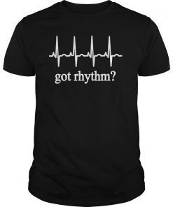 Cardiac Cardiology Nurse Gifts Gift T-Shirt EKG Rhythm
