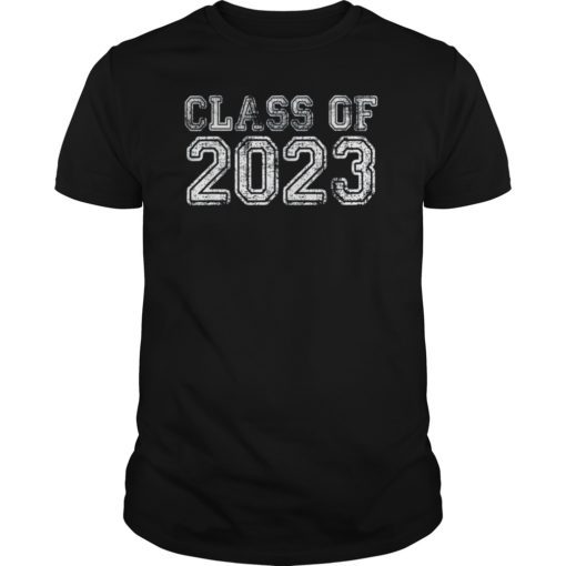 Class of 2023 Grow with Me Graduation Year T-Shirt