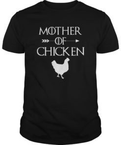 Cute Mother of Chicken Farmer Lover Farm Mother Day T-Shirt