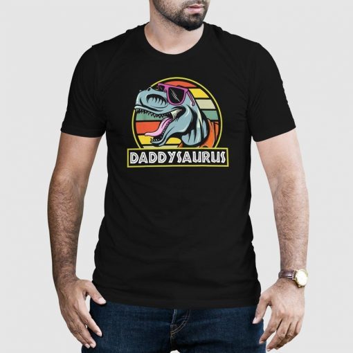 DADDYSAURUS Fatherhood like a walk in the park Fathersaurus shirt