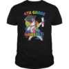 Dabbing 4th Grade Unicorn Nailed It Graduation Class of 2019 T-Shirt