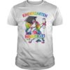 Dabbing Kindergarten Unicorn Shirt Graduation Class 2019