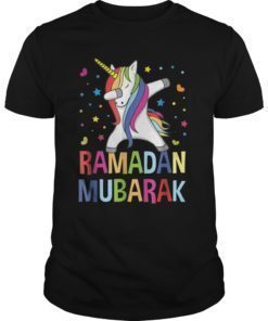 Dabbing Unicorn Ramadan Kareem Mubarak Muslim Islam Shirt