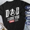 Dad I love you Three Thousand, Avengers Endgame svg, marvel avengers svg, Avengers Endgame Iron Man Quote, Father Day svg, Svg,Dxf, Eps, Png