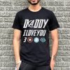 Dad Superhero shirt, Avengers T Shirt, Fathers day shirt, Daddy tshirt, I love you 300, Father's day gift, Superhero daddy