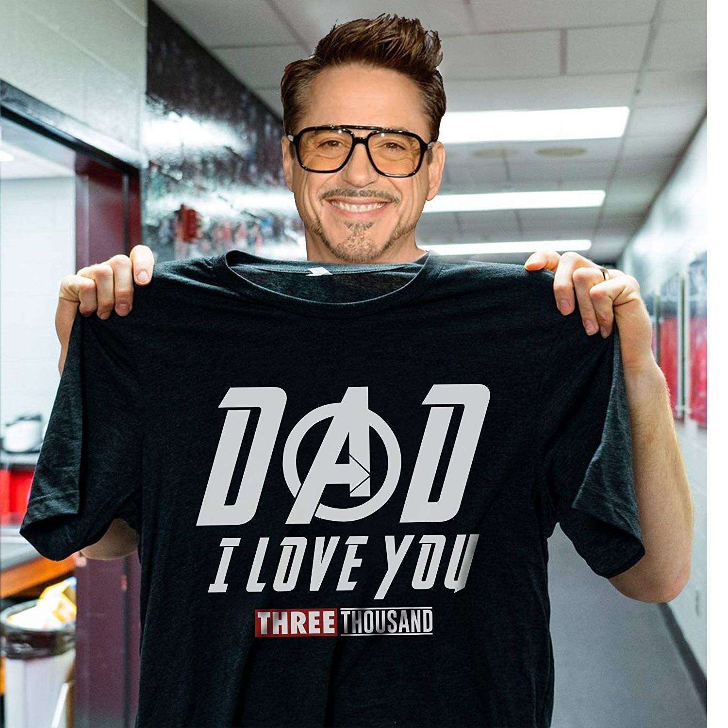 Endgame Dad I love you three thousand times Iron Man Tony Stark Robert Downey Jr T-Shirt,Tony Stark I love you 3000 tony T-shirt