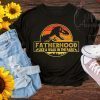 Fatherhood Like A Walk In The Park Funny Shirt
