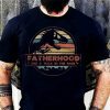Fatherhood Like A Walk In The Park - Jurassic Park Abadass Dad Father Handsome Daddy Birthday