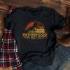 Fatherhood Like A Walk In The Park T-shirt - Jurassic Park Abadass Dad Father