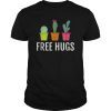 Cactus Free Hugs Want A Hug Cute Spiky Cactus Gift T-Shirt