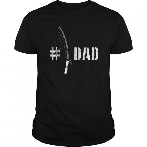 Funny Fisherman #1 Dad Fishing Daddy Fathers Day Shirt