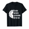 Funny Rock Paper Scissors Table Saw Carpenter Shirt
