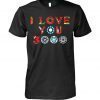 Funny marvel avenger i love you 3000 iron man shirt