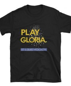 Gloria Blues Shirt, St. Louis Blues, Mens Blues Shirt, Ladies Blues Shirt, STL, Hockey tee, STL Hockey, St. Louis Blues Shirt