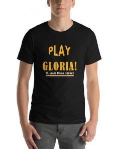 Gloria Blues Shirt, St. Louis Blues, Mens Blues Shirt, Ladies Blues Shirt, STL, Hockey tee, STL Hockey, St. Louis Blues Shirt, Blues Tee