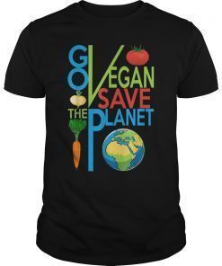 Go Vegan Go Home Fun Vegan Saying Quote T-Shirt