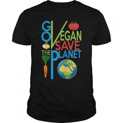 Go Vegan Go Home Fun Vegan Saying Quote T-Shirt