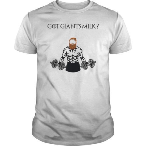 Got Giants Milk Funny T-Shirt