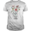 Happiness Is Being Gigi Life Shirt Flower Art-Grandma Tee