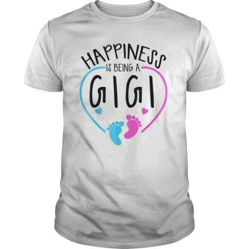 Happiness Is Being a Gigi T-Shirt For Mothers Day 2019 T-Shirt