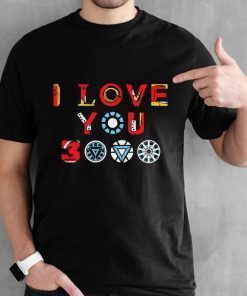 I Love You 3000 Mask Shirt Three Thousand Tee Stark Fan T-shirt Tony Iron Endgame Man Birthday Men Father's Day Gift Ideas Dad Daughter Son