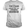 It's All Fun and Games Special Education Teacher TShirt