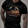 Jurassic Park Fatherhood Like A Walk In The Park Happy Father's Day Gifts T-shirt