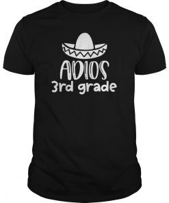 Kids Adios 3rd Grade Shirt Last Day of School Shirt for Kids Tee