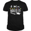 Kindergarten Nailed It Graduation T-Shirt