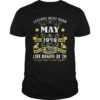 Legends Were Born In May 1949 70th Birthday Gift Shirt