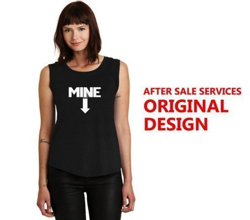 Leslie Jones Mine T-shirt Pro Choice Shirt Women's Rights Mine Down Arrow Leslie Jones SNL - Ladies’ Cap Sleeve T-Shir