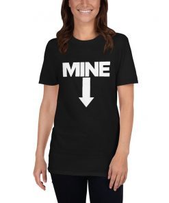 Leslie Jones Mine T-shirt Women's Rights Mine Down Arrow Leslie Jones SNL Mine Arrow Shirt for Womens Rights, Pro Choice Tshirt