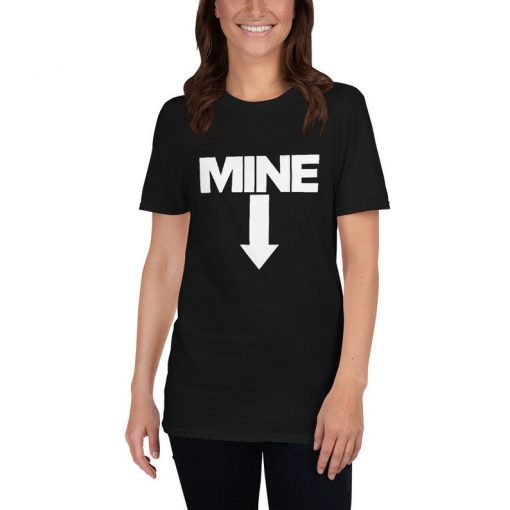 Leslie Jones Mine T-shirt Women's Rights Mine Down Arrow Leslie Jones SNL Mine Arrow Shirt for Womens Rights, Pro Choice Tshirt