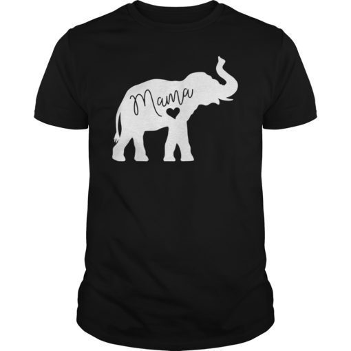Mama Africa Elephant T-Shirt Cute Mothers Day Gift For Mom