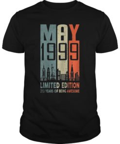 May 1999 T Shirt 20 Year Old Shirt 1999 Birthday Gift