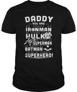 Mens DAD You Are My Favorite Superhero Tee Shirt