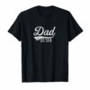 Mens Dad est. 2019 shirt - expecting baby fathers day Tee