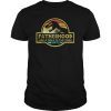 Mens Fatherhood Like A Walk In The Park T-Shirt Father’s Day Tee Shirts