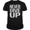 Mens Mohamed Salah Never Give Up BlackB T-Shirt